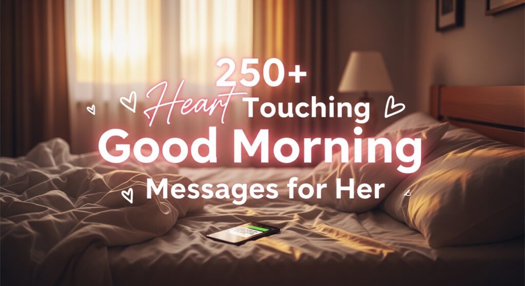 330+ Heart Touching Good Morning Messages for Her