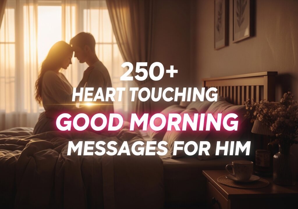 250+ Heart Touching Good Morning Messages for Him