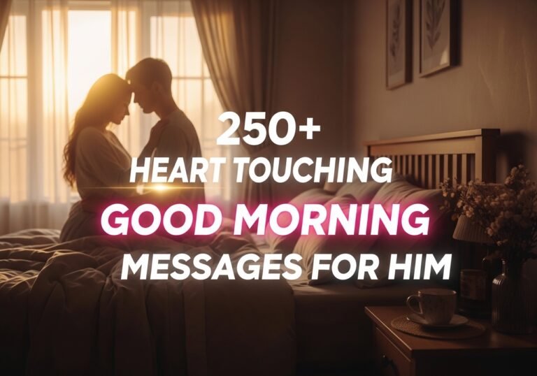 good morning messages for him