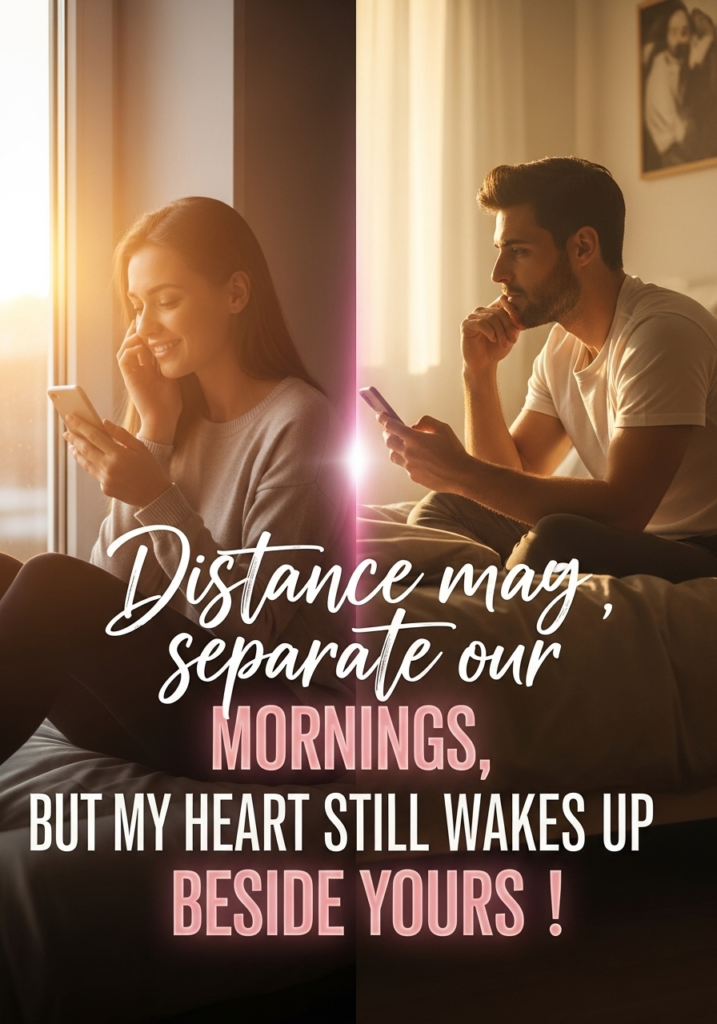 Good Morning Messages for Him Long Distance