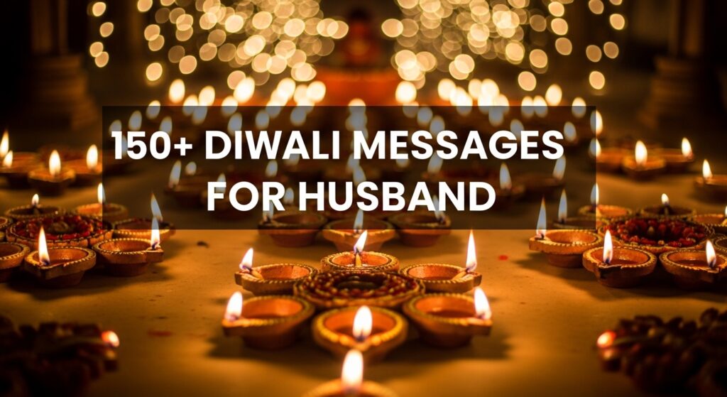 150+ Amazing Diwali Message for Husband