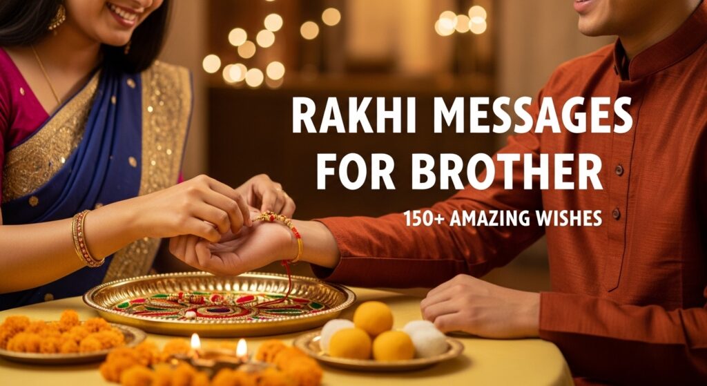 150+ Amazing Rakhi Messages for Brother