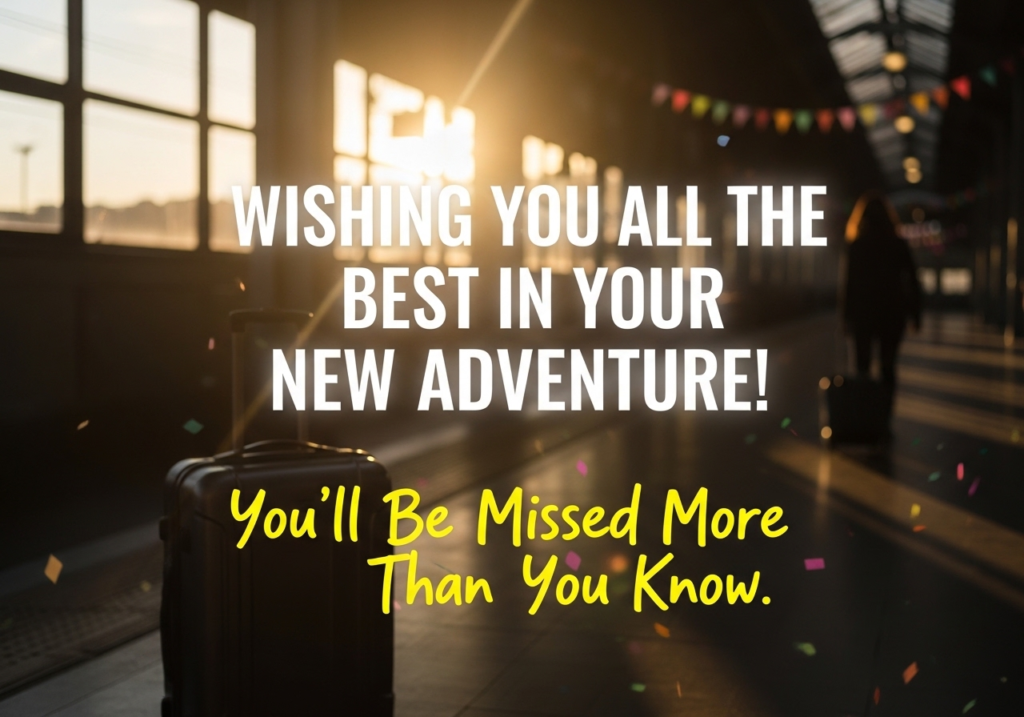 farewell cake message to colleagues