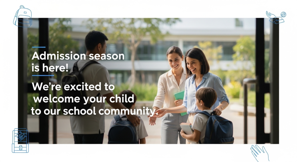 Admission Open Message for Parents