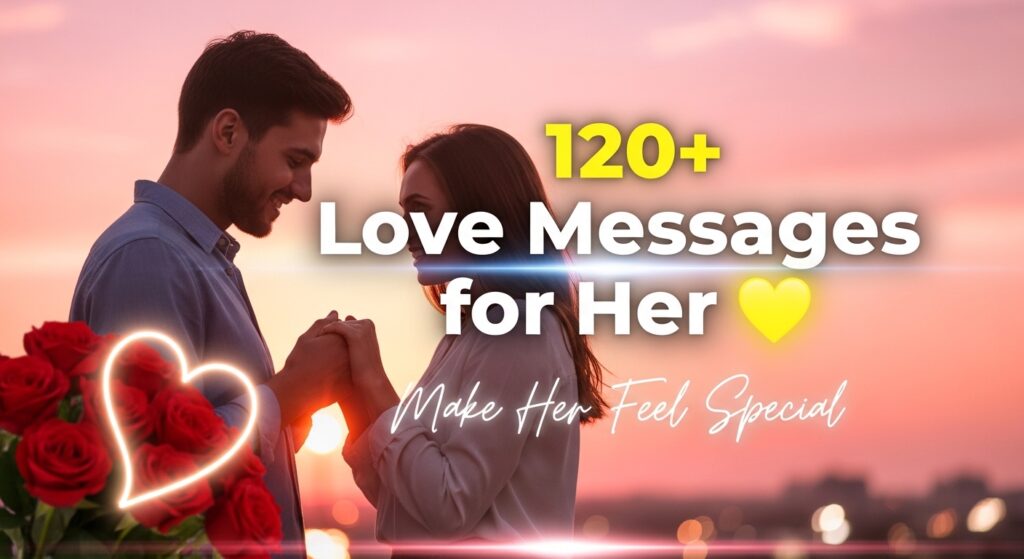 120+ Best love messages for Her