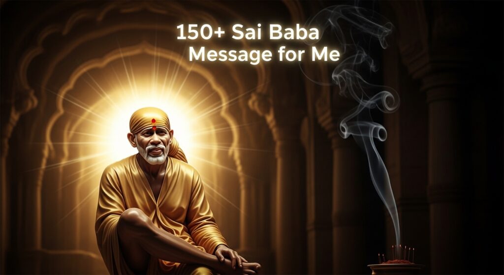 150+ Sai Baba Message for Me