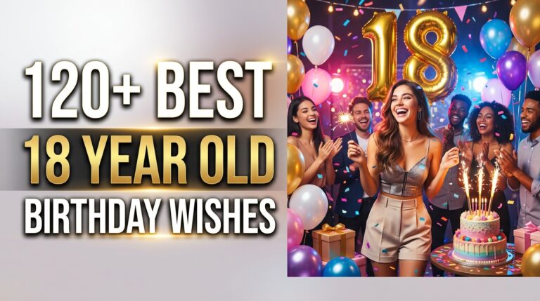 120+ Best 18 Year Old Birthday Wishes